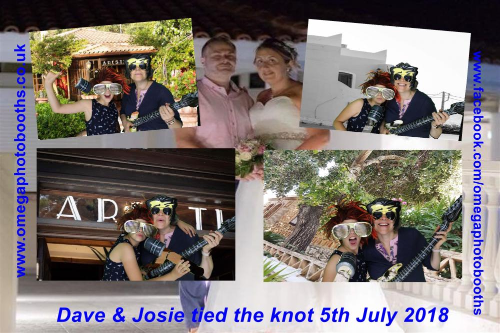 Josie & Dave's wedding  | View more photos from the event at gallery.omegaphotobooths.co.uk/u/Omega-Photobooths/Josie-Daves-wedding